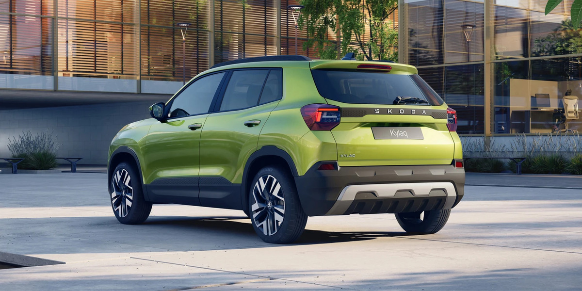 Rear Styling in Skoda Kylaq