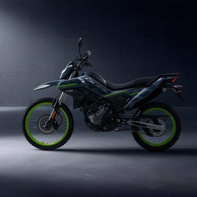 Side Styling in CF Moto 250 Dual