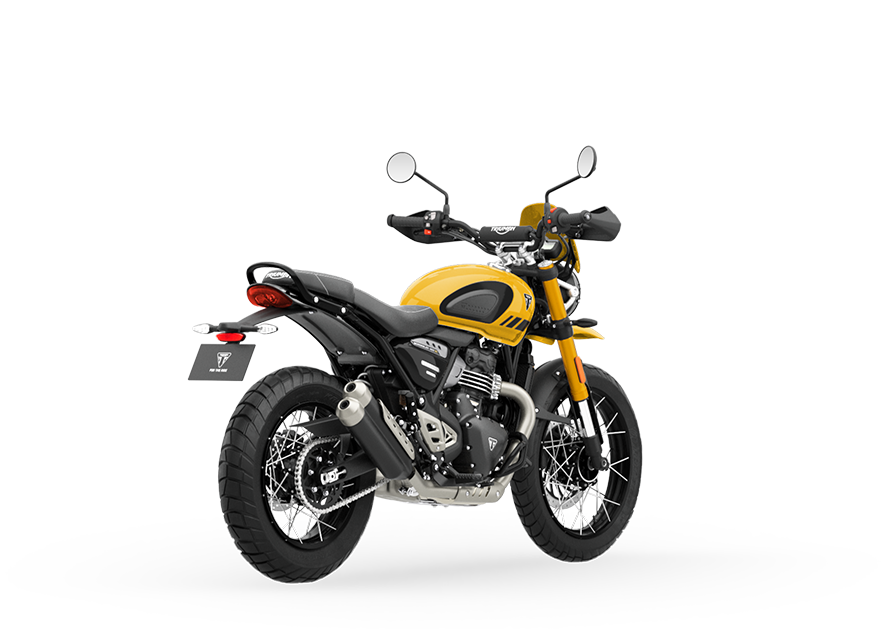 Rear Styling in Triumph Scrambler 400 XC