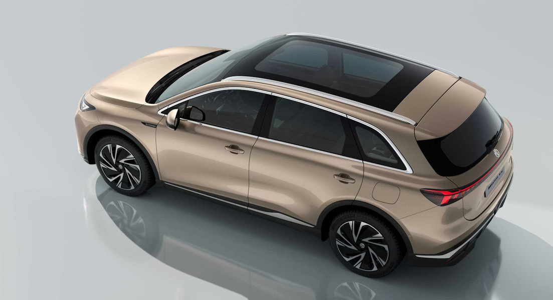 Side Styling in MG S6 EV