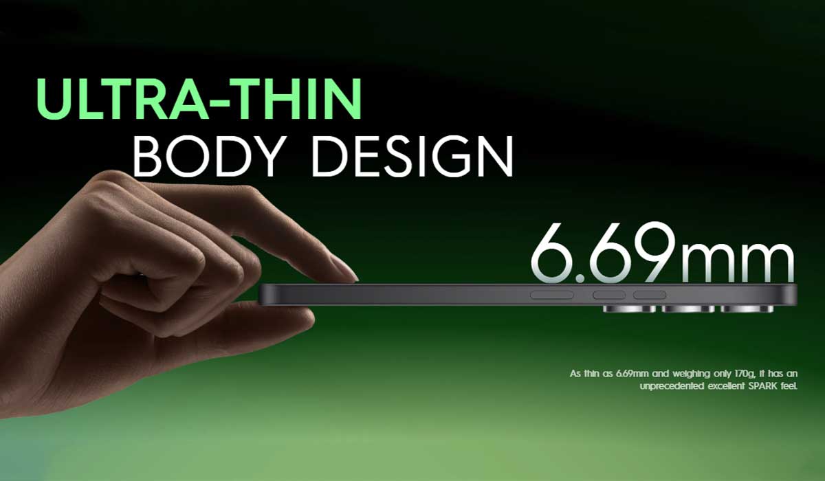 Tecno Spark 40 Pro Design