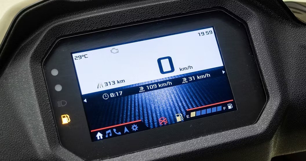 5-inch TFT Meter in Aprilia SR 175