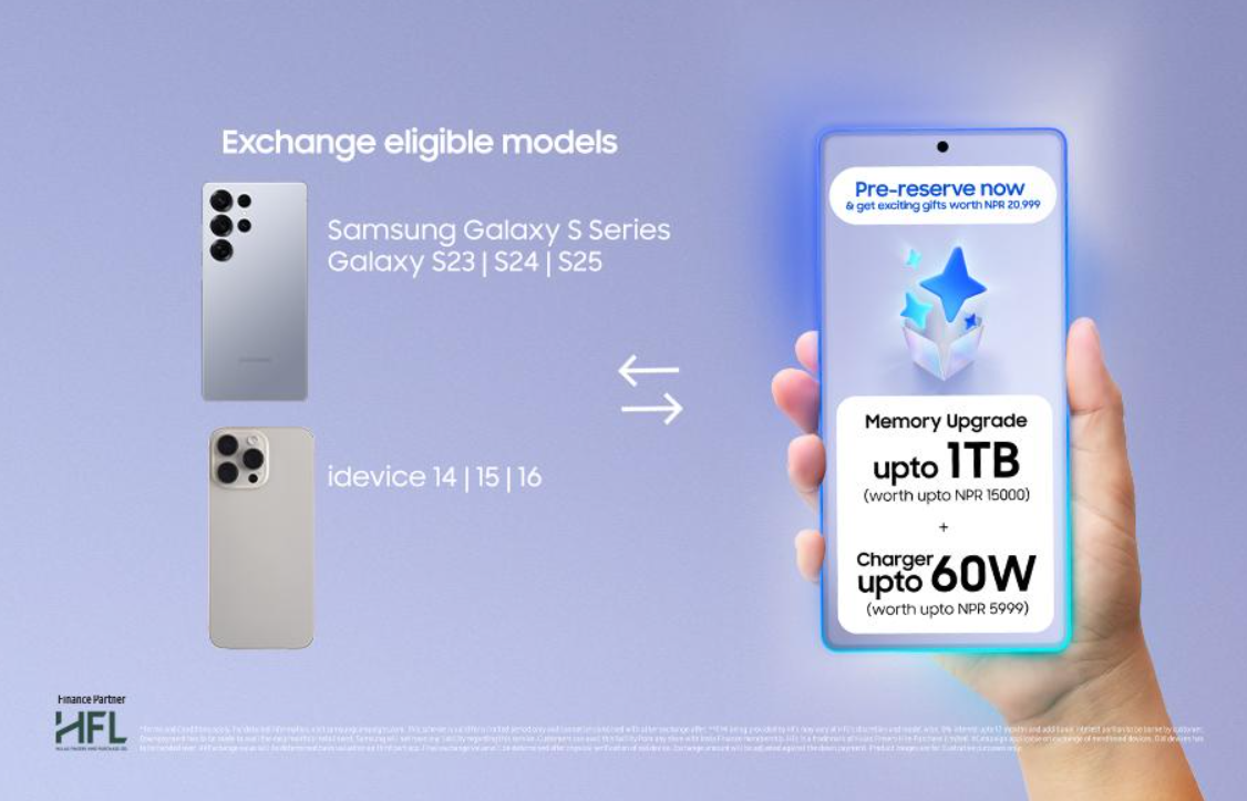 Samsung Hand Raiser Offer