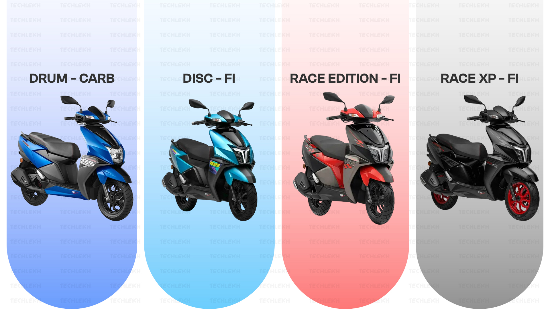 TVS NTorq 125 Variants