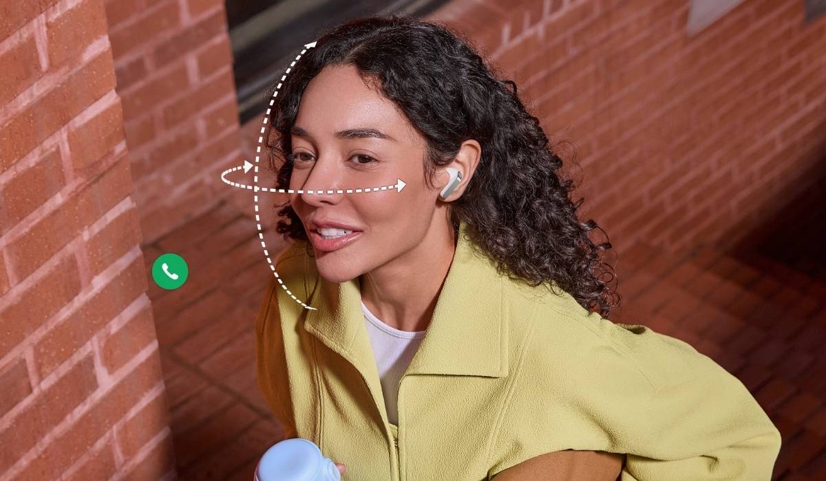 Samsung Galaxy Buds4 Head Gestures