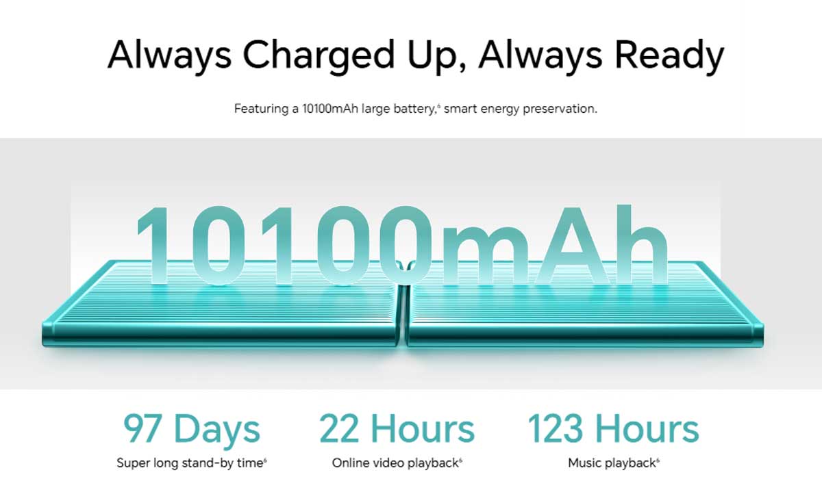 Honor Pad X8b Battery