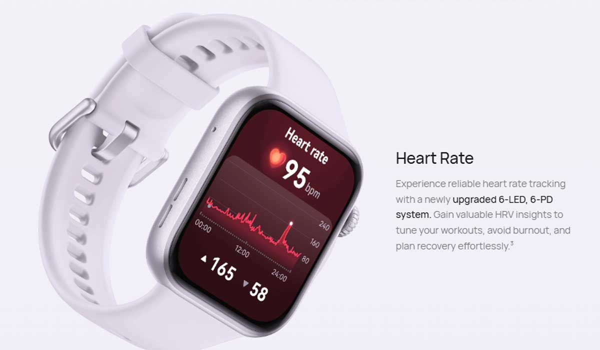 Huawei Watch Fit 5 Heart Rate Sensor