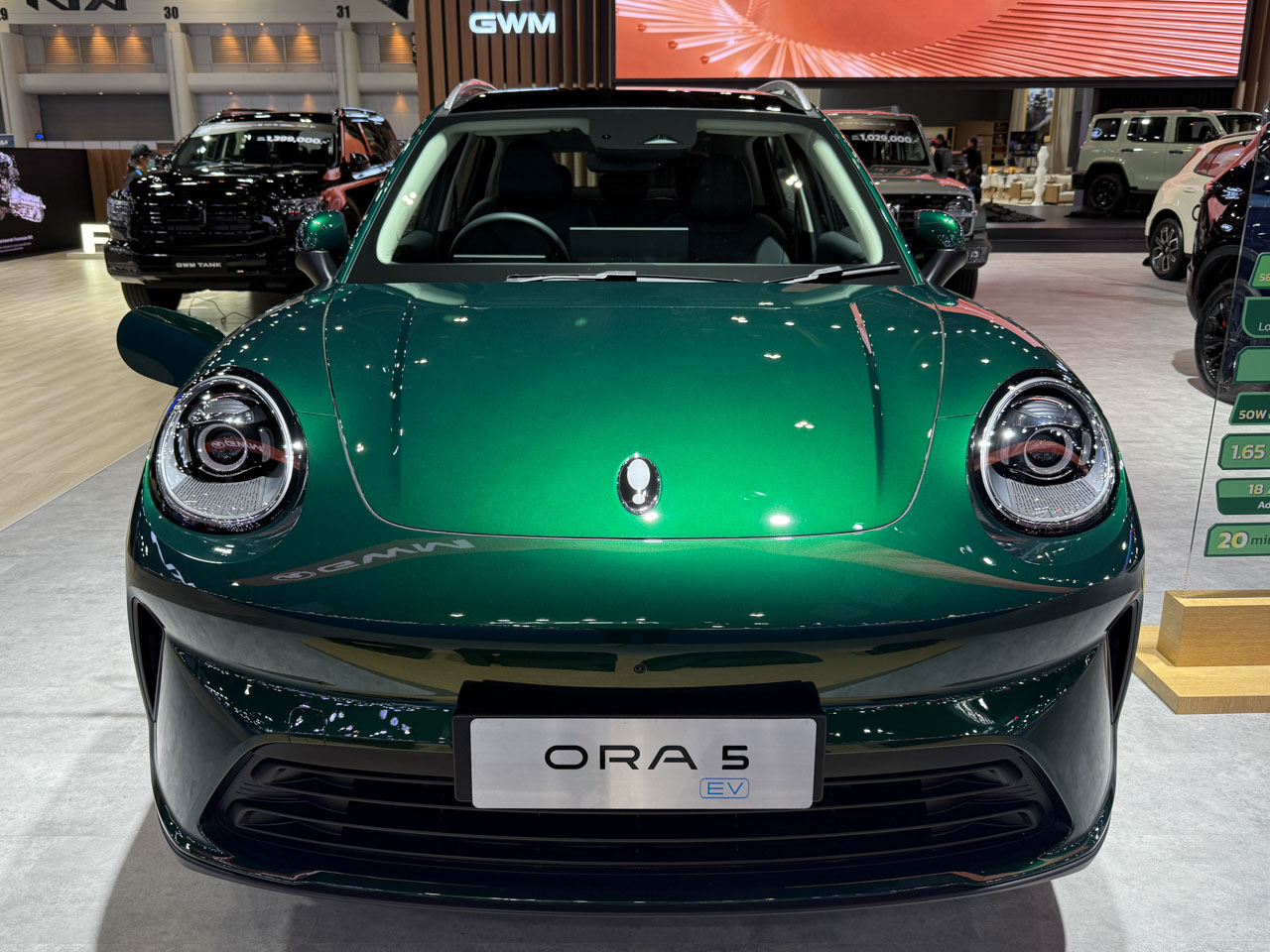 Front Styling of GWM Ora 5