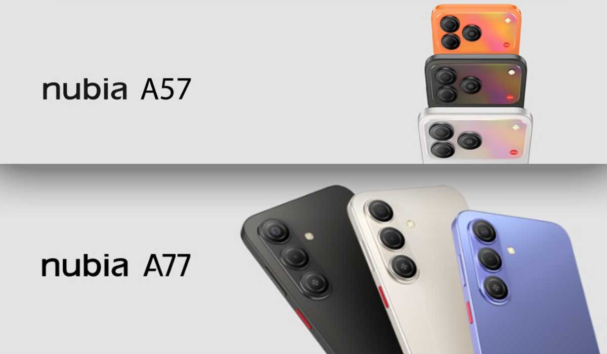 ZTE nubia A57 and A77