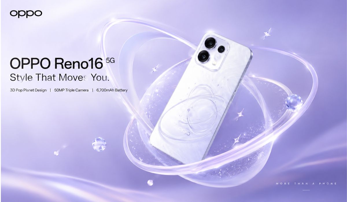 Oppo Reno16 Design