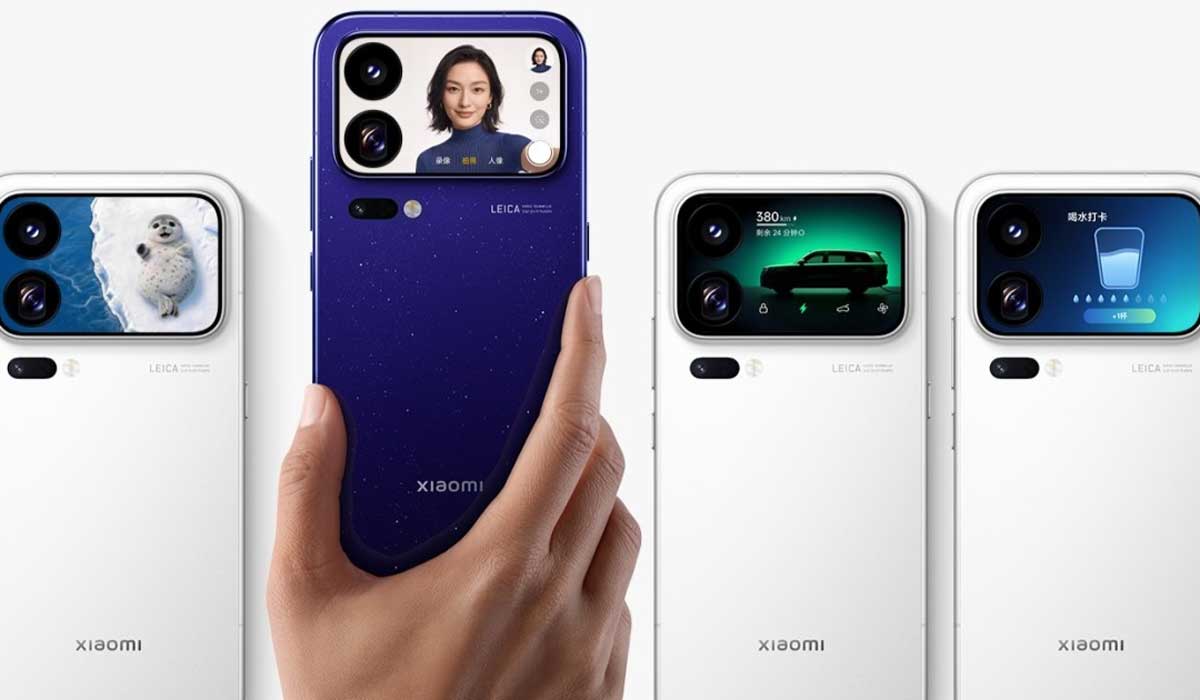 Xiaomi 18 Pro Rear Display